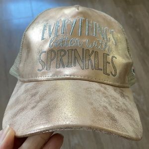 Rose Gold Disney Epcot Hat